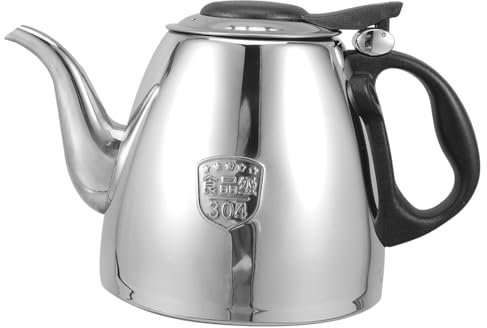 MAGICLULU Bollitore da Tè con Manico Ergonomico 1 5 L Fondo Piatto Bollitore da Cucina Capacità