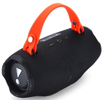 Yaowanguan Bärrem för JBL Xtreme 4/Xtreme 3 Portable Speaker med Bluetooth, Avtagbar Handtagsrem Halkskydd Bälte (Apelsinrt)