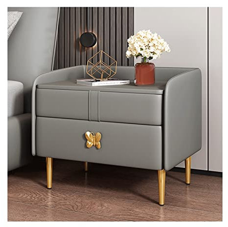 ABNNHK Schubladenkommode, Landhaus-Nachttisch, Holzschrank, Schubladen-Organizer, Schlafzimmer-Plattform, Bettregal, Damen-/Herren-Tablett, Taschentuchhalter, Nachttisch (Farbe: D) (C)