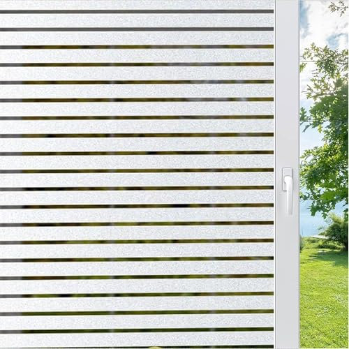 Sonnenschutzfolie Fenster Innen 60 x 200 cm Uv-Schutz Folie Sichtschutz Hitze Fenster Spiegelfolie Selbstklebend Blickdicht Fensterfolie für Büro Und Haus, Jalousie