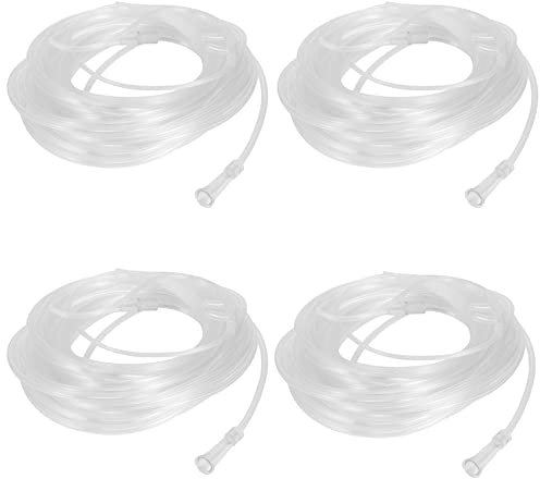 Huhudyy 4X Tubo de Oxígeno Nasal Suave de 8M Cánula de Oxígeno Nasal Tubo Nasal Adecuado para Generador de Oxígeno