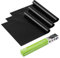 Cook's Aid Forros de horno para la parte inferior del horno, 16 x 25 pulgadas, tapete grande sin teflón, para proteger hornos de convección, eléctricos, de gas y microondas (paquete de 3, negro