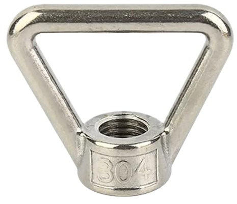 LZZYFPX Vis M8/M24 Écrou d'accrochage M8 M10 M12 Anneau de vis Anneau de Boulon à œil Écrous triangulaires Écrous à œil de Levage(M14)