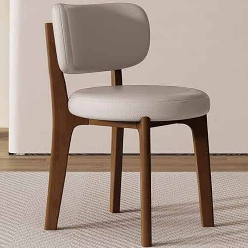 Gepolsterter Esszimmerstühle, moderne Holzstühle ohne Armlehnen, Küchen-Seitenstühle, Mitte des Jahrhunderts, modernes Design für Wohnzimmer und Empfangsraum