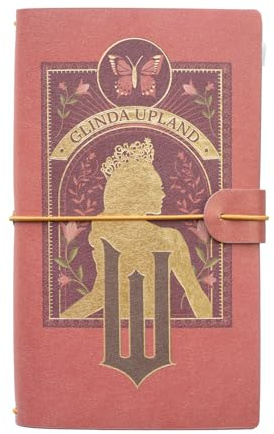 Grupo Erik Cuaderno de viaje Wicked Glinda - Diario de viaje (Travel Journal : Cuero sintético) | Papeleria bonita - Diario personal : Regalo Mujer - Libreta pequeña de bolsillo, 19,6x12 cm