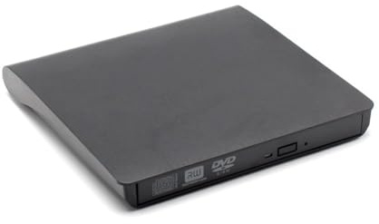 USB 3.0/USB 3.0 + Type-C Slim DVD External Enclosure 9.5mm/12.7mm SATA To USB CD ROM ODD Case Box USB To SSD Caddy External Optical Disc Drive Enclosure for Laptop Notebook (USB3.0 12.7mm)