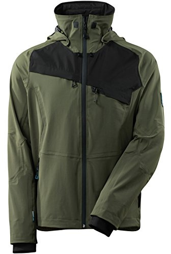 Mascot 17001-411-3309-L Jacke Advanced wasserdicht Größe in Moosgrün-Schwarz, L