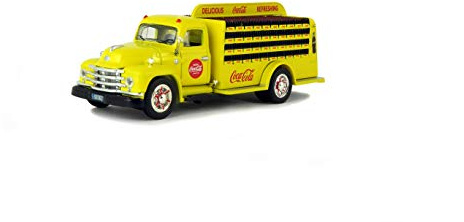 Coca-Cola 1/50 1955 Diamond T Bottle Delivery Truck - Yellow