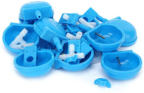 Fdit 10 set Coniglio Bevitore Bere Bere Bestiame Attrezzature per l'irrigazione Gabbia per fattoria Accessori Forniture per animali roditori