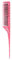 Pettine a Coda di Alta, Pettine da Parrucchiere Antistatico Professionale Pettine a Coda di Denti a 3 File Pettine per Acconciature per Volume e Stile di Precisione (Rosa)