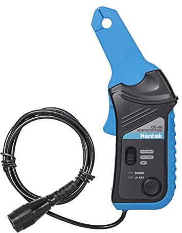 Hantek CC65 AC/DC Current Clamp 1mV/10mA 65A for oscilloscope 20KHz Bandwidth with BNC Connector (CC65)