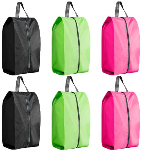 Schuhtasche Reise 6 Set, Schmutzabweisende Schuhtaschen, Schuhtasche für Koffer, Schuhtasche mit Reißverschluss für Reisen oder Aufbewahrung zu Hause