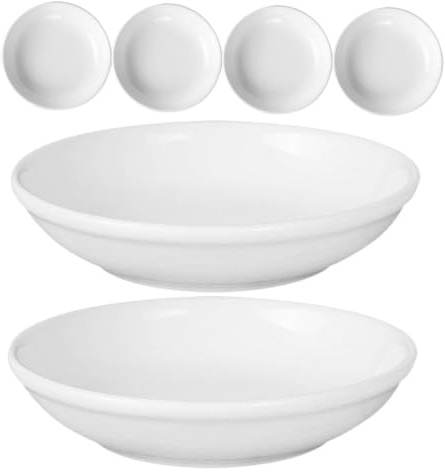 Garneck Wax Melt Warmer Dish Replacement Ceramic Plate Heat-Resistant Oil Warmer Accessory for Home Fragrance Aromatherapy Use