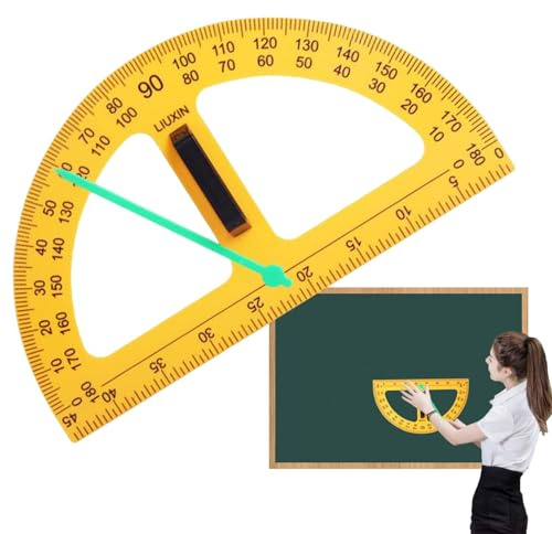 Grand rapporteur pour enseignants, règle universelle, outil pédagogique, règle triangulaire multifonctionnelle, rapporteur pour ingénieur