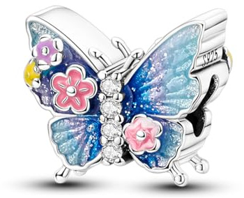 LNQOBU 925 Sterling Silber Charms Anhänger für Pandora Charme Armband Schmuck