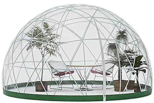 CMOLVUR Tenda gonfiabile a bolle per esterni, trasparente, a cupola, lussuosa, impermeabile, per interni ed esterni, 3-6 persone