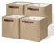 HDRNT Caja de almacenamiento, 4 cubos de almacenamiento plegables (30 x 30 x 30 cm), organizador de tela con asas, cestas de almacenamiento