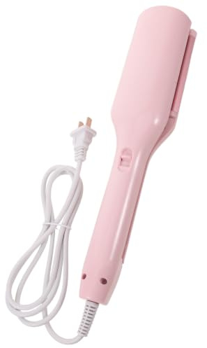 Healeved Lockenstab, Welleneisen, 32 mm V-förmige Klemme, US-Stecker | Romantischer Lockenstab im französischen Stil, schonend elektrisch, für Frauen, Reise