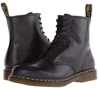 Dr. Martens 1460 Smooth 11822006, Stivali Classici Donna, Nero Black, 45 EU
