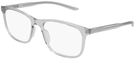 Puma Brille mit Sehstärke für Herren optional mit Sonnenbrillentönung oder Blaulichtfilter, Rechteckig, gefertigt im Spritzgussverfahren, Modell: PU0184O (inklusive Brillenetui)