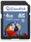 Cloudisk SD Card 4GB SDHC Class 6 Flash Memory Card 4 GB Digital Camera Cards