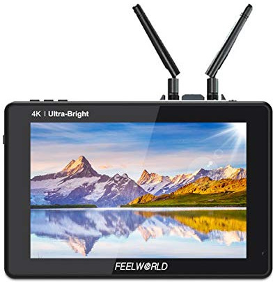 Feelworld LUT7S Pro 7 2200nits 1920X1200 Moniteur de Terrain pour caméra à écran Tactile avec Panneau IPS avec 3G-SDI Sortie d'entrée HDMI 4K Transmi...