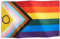 Runesol Bandiera Dell'orgoglio 3x5, 91x152cm, LGBTQ+, 4 Occhielli, Parata, Festival, Festa, Carnevale, Bandiere Premium, Interno, Esterno,