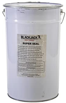 Blackjack Super Seal High Solid Acrylic Sealer Suitable For Use On Block Paving, Patio Slabs, Decorative Concrete And Some Natural Stone Surfaces. Gloss Finish, Appliy By Roller, Brush Or Sprayer