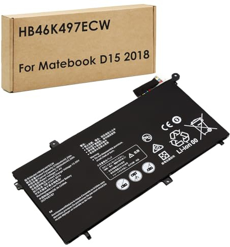BLESYS HB46K497ECW Batteria per Huawei Matebook D15 2018 serie, per Matebook D MRC-W00 MRC-WX0 MRC-W60 PL-W09 serie [11.4V 43.3Wh]