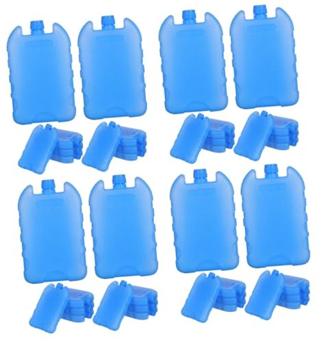 TOPBATHY Paquetes De 40 Piezas Caja congeladora de cadena de frío. cajas de congelador enfriador de hielo reutilizable enfriador de aire de bebidas bolsa de hielo bloque de o