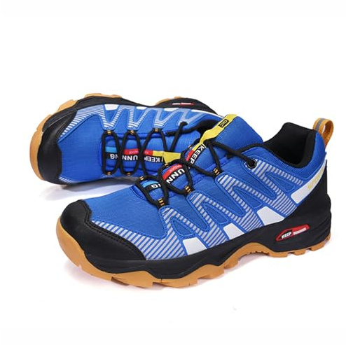 MEIION Heritage Lyonnais OrthoTrailPro Chaussures de Marche à Confort orthopédique Chaussures de randonnée imperméables et Respirantes, légères et Confortables pour activités en extérieur