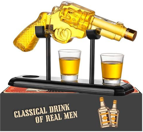 Cadeaux pour hommes, carafe à whisky, cadeau de fête des pères pour hommes, papa, petit ami, mari, anniversaire, idées de cadeaux