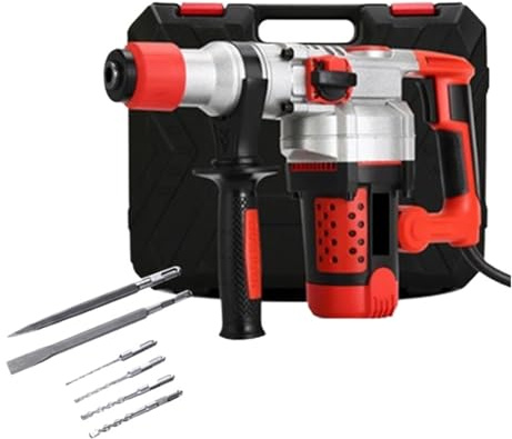 Martello Elettrico Rotativo Trapano A Percussione Demolitore For Calcestruzzo Da 2200 W Multifunzione Piccone Robusto E Facile Da Usare