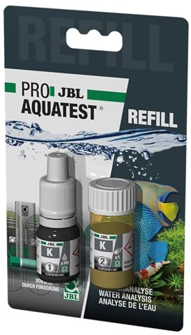 JBL Recarga de Prueba de Agua para acuarios de Agua Dulce, 2 Unidades