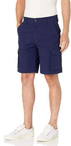 Amazon Essentials Herren 25cm Leichte Stretch-Cargoshorts aus Baumwollmischgewebe