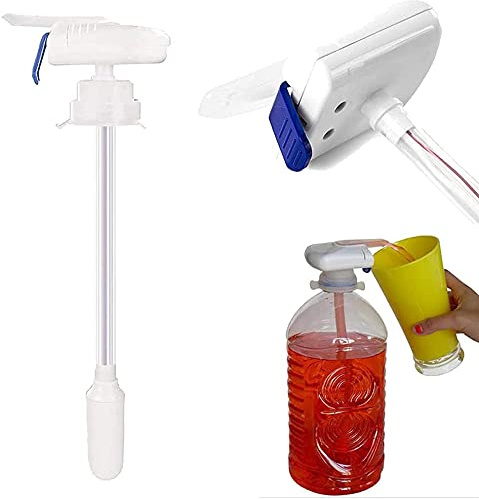 Magic Tap Pajita de Bebida automática,dispensador automático de Bebidas a Prueba de derrames,Grifo eléctrico portátil,dispensador automático de Bebidas de Agua para Zumo de Leche,Cerveza Botella