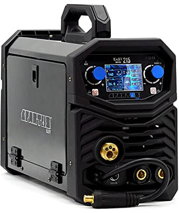 Spartus™ MIG/MAG WIG LCD Synergi 3-i-1 invertersvetsmaskin 200 Amp VRD FCAW