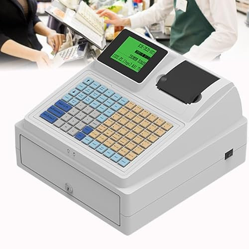 Elektronische Registrierkasse, Registrierkasse für kleine Unternehmen, Thermodrucker, 8 Digitale Registrierkasse für den Einzelhandel
