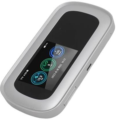 Zunate Enrutador WiFi 6 con Ranura para Tarjeta SIM, Enrutador 5G Módem WiFi-6 y Banco de Energía 10000mAh, Punto de Acceso Móvil WiFi Portátil 4G LTE, Banda Dual Desbloqueada, para