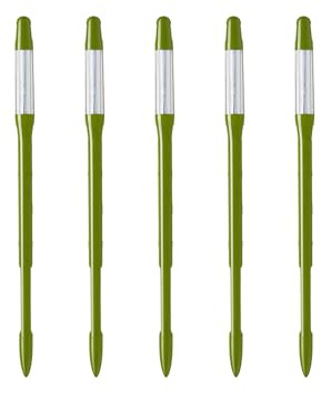SusTee Igrometro per Piante - Misuratore Umidità Terreno Senza Batterie - Sensore Umidità Terreno per Vasi da Interno - Misuratore di Umidità per Piante, Piante Grasse e Bonsai - 5 Pezzi Taglia S