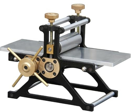 Hlixzoy Mini-Druckmaschine, Buchdruckmaschine, Arbeitstischgröße 75X200mm, Geeignet Für Heimstudio