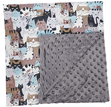 VICASKY Newborn Kuscheldecke Aus Vielseitig Einsetzbar Für Kinderwagen Babybett Und Unterwegs Atmungsaktiv Und Bequem Für Kleinkinder