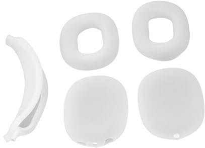 Custodia Rigida per Cuffie con Copertura dei Padiglioni Auricolari in Silicone, Copertura della Custodia dei Cuscinetti Auricolari, Copertura della Fascia per la Testa Custodia