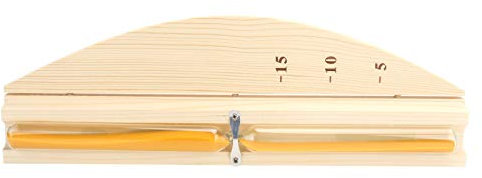 Generic Sauna Sand Clock, 15-minute Sauna Space Clock, Glass Timer, Wall-mounted Wooden Hourglass