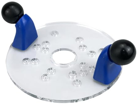 Base Del Router Rifinitura Piastra Acrilica Per La Lavorazione Legno Con Doppie Maniglie Installazione Facile Guida Fissa Router Appassionato Lavorazione Legno Fai-da-te