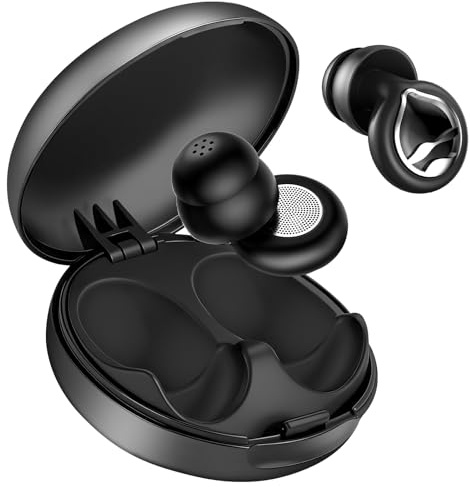 Ear Plugs for Sleep - 50dB Highest Noise Cancelling Earplugs, Flexible Silicone Reusable Ear Plug for Noise Reduction with Case & 14 Eartips, for Protection Sleep, Noise Sensitivity, Study & Work