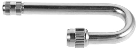 HONMEET Ventilverlängerung für Zwillingsbereifung – 360° Ventiladapter aus Metall für Anhänger und Lkw
