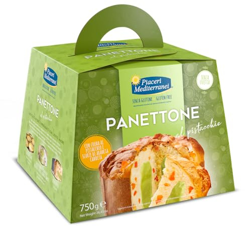 Eurospital Piaceri Mediterranei Panettone Al Pistacchio 750 G