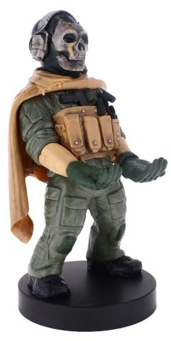 Cableguys Call of Duty Ghost Warzone Controller Halter & Handy Ständer - Gaming Zubehör für Schreibtisch-Setup, Ständer Kompatibel mit Xbox-, PlayStation- & den meisten Standard-Controllern