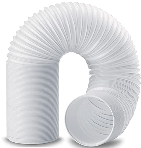 80 Length 5.1 Inch Diameter Portable Air Conditioner Hose, AC Exhaust Hose Anti-Clockwise Thread Air Conditioner Parts Compatible with Haier and More